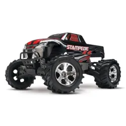  Traxxas Stampede 4x4 XL5 brushed Zwart met accu en 12v lader