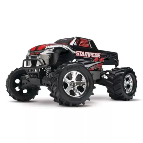  Traxxas Stampede 4x4 XL5 brushed Zwart met accu en 12v lader