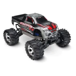  Traxxas Stampede 4x4 XL5 brushed Silver met accu en 12v lader