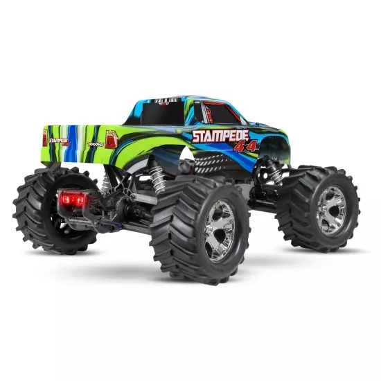Traxxas Stampede 4x4 XL5 inc LED verlichting, batterij en 12v lader (Blauw)