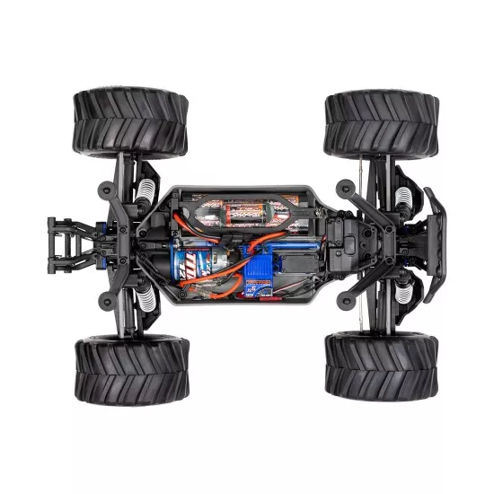 Traxxas Stampede 4x4 XL5 inc LED verlichting, batterij en 12v lader (Blauw)