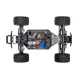 Rustler 4X4 1/10-scale 4WD Stadium Truck blauw met accu en 12v lader