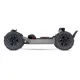 Rustler 4X4 1/10-scale 4WD Stadium Truck blauw met accu en 12v lader