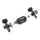Rustler 4X4 1/10-scale 4WD Stadium Truck blauw met accu en 12v lader