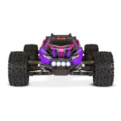 Traxxas Rustler 4x4 XL5 inc LED verlichting, batterij en 12v lader (Roze)