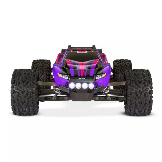 Traxxas Rustler 4x4 XL5 inc LED verlichting, batterij en 12v lader (Roze)