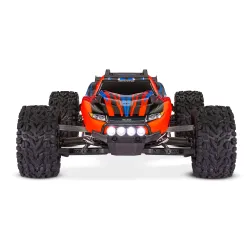 Traxxas Rustler 4x4 XL5 inc LED verlichting, batterij en 12v lader (Rood)
