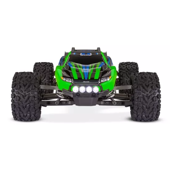 Traxxas Rustler 4x4 XL5 inc LED verlichting, batterij en 12v lader (Groen)