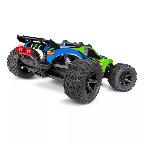 Traxxas Rustler 4x4 XL5 inc LED verlichting, batterij en 12v lader (Groen)