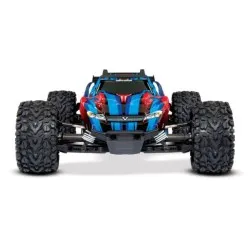 Rustler 4X4 1op10-scale 4WD Stadium Truck met TSM blauw