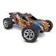 Rustler 4X4 1op10-scale 4WD Stadium Truck met TSM oranje