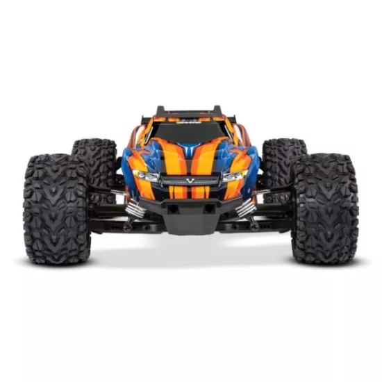 Rustler 4X4 1op10-scale 4WD Stadium Truck met TSM oranje