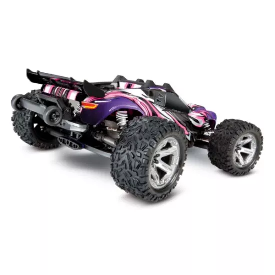 Rustler 4X4 1op10-scale 4WD Stadium Truck met TSM roze
