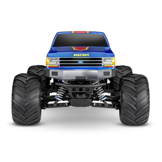 Traxxas Bigfoot 4X4 BL-2s Brushless: 1/10-scale 4WD Monster Truck TQ 2.4GHz - Blue