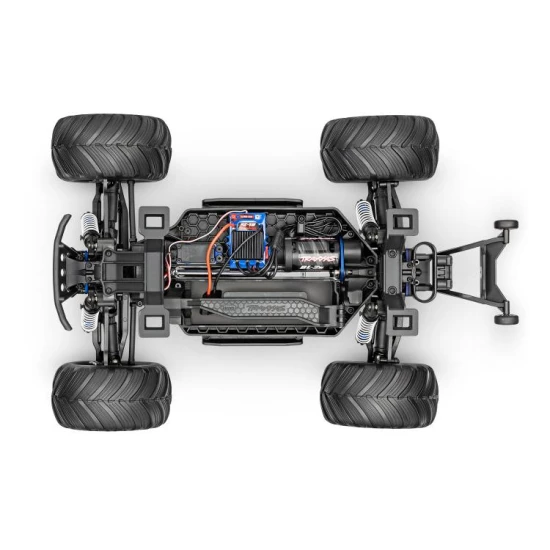 Traxxas Bigfoot 4X4 BL-2s Brushless: 1/10-scale 4WD Monster Truck TQ 2.4GHz - Blue