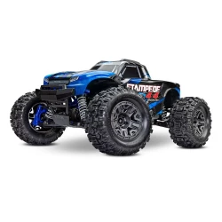 Stampede 4X4 Brushless 2s 1/10-schaal 4WD Monster Truck Blauw