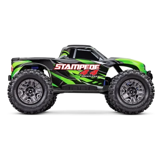 Stampede 4X4 Brushless 2s 1/10-scale 4WD Monster Truck TQ 2.4GHz - Green