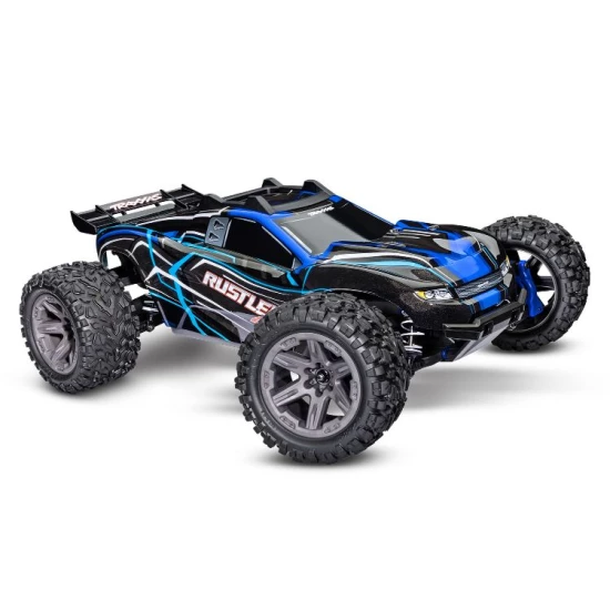 Rustler 4X4 Brushless 2s 1/10-scale 4WD Stadium Truck Blauw