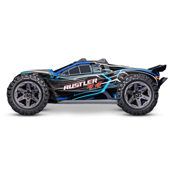 Rustler 4X4 Brushless 2s 1/10-scale 4WD Stadium Truck Blauw