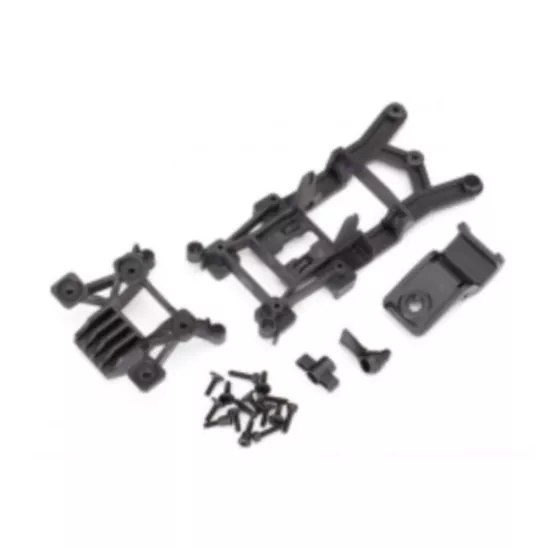 Body mounts, front & rear/ 3x12mm CS (4)