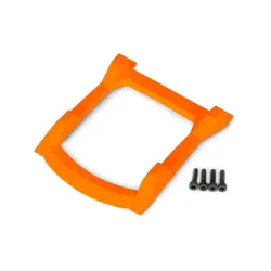 Skid plate, roof (body)/ 3x12mm CS (4) ORANGE, TRX6728T