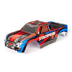 Body, Stampede 4X4, red (painted, decals applied)