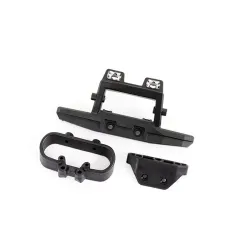 Bumper, rear/ bumper mount (fits 4WD Rustler) (for LED light kit installation)