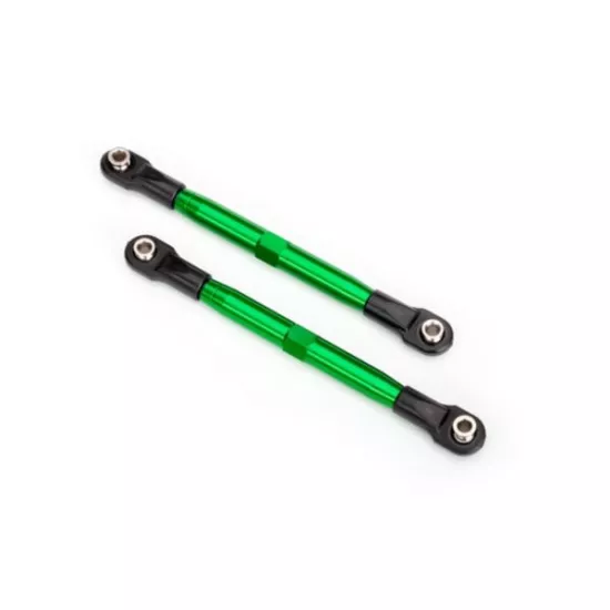Toe links (TUBES green-anodized, 7075-T6aluminum, stronger than titanium) (87mm)