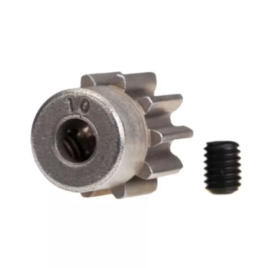 Gear, 10-T pinion (32-p) (steel)/ set screw