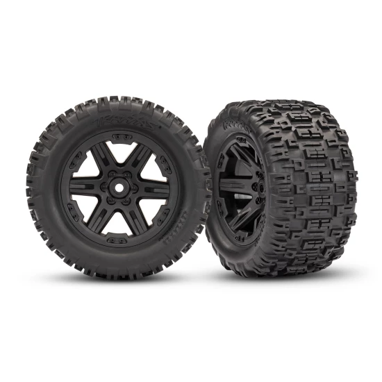 Traxxas Rustler 4X4 HD VX3 Brushless, Paars