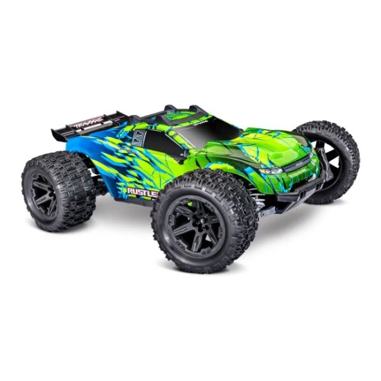 Traxxas Rustler 4X4 HD VX3 Brushless, Green