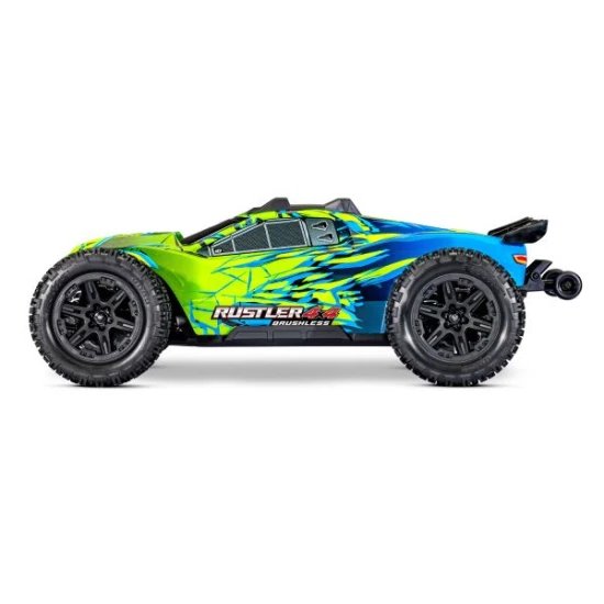 Traxxas Rustler 4X4 HD VX3 Brushless, Green