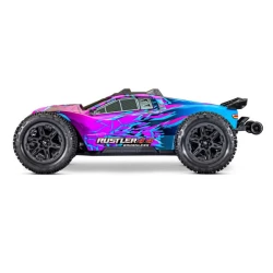 Traxxas Rustler 4X4 HD VX3 Brushless, Paars