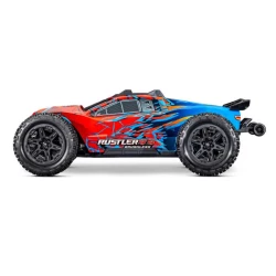 Traxxas Rustler 4X4 HD VX3 Brushless, Rood