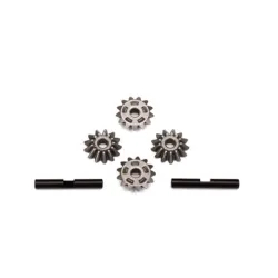 Gear set, center differential (output gears (2)/ spider gears (4)/ spider gear s, TRX6783