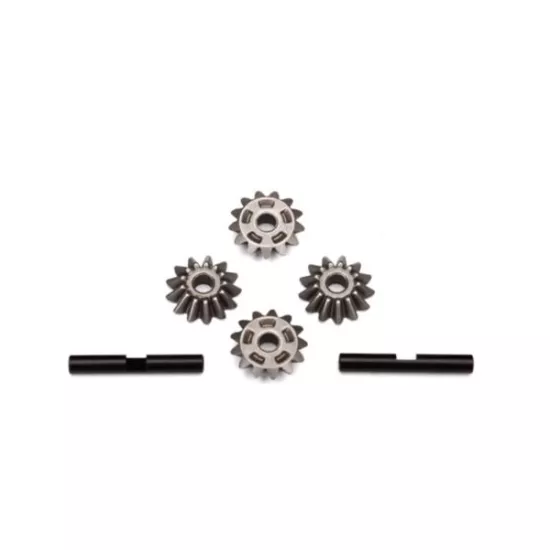 Gear set, center differential (output gears (2)/ spider gears (4)/ spider gear s, TRX6783