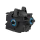 Differential, front (complete with pinion gear and differential plastics) (fits 1/10-scale 4X4 Slash, Stampede, Rustler, Rally)