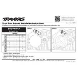 Fixed Gear Mesh Adapters, TRX6790
