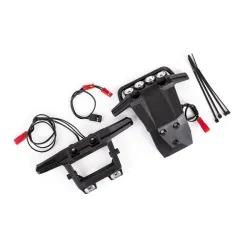 LED light set, complete (includes front and rear bumpers with LED light bar, rear LED harness, & BEC Y-harness) (fits 4WD Rustler)