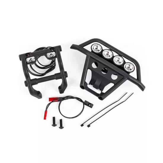 LED light set, complete (includes front and rear bumpers with LED light bar, rear LED harness, & BEC Y-harness) (fits 4WD Stampede)