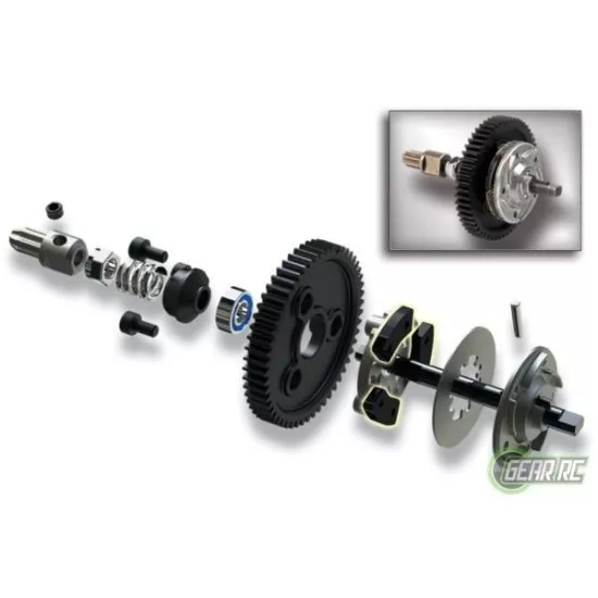 Slash 1/10 Scale 4X4 Short Course Racing Truck groen met accu en 12v lader