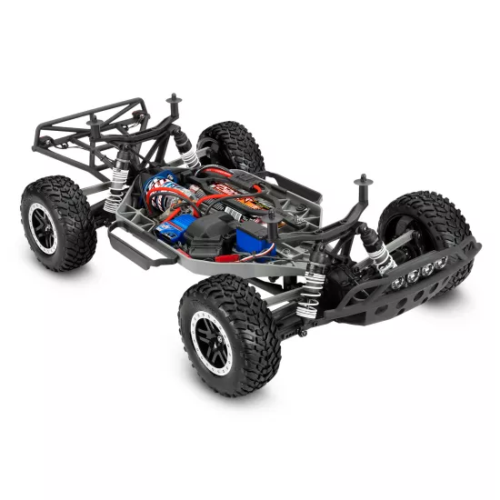 Traxxas Slash 4x4 XL5 inc LED verlichting, batterij en 12v lader (Groen) ( niet meer leverbaar vervangende nummer TRX68154-4GRN )