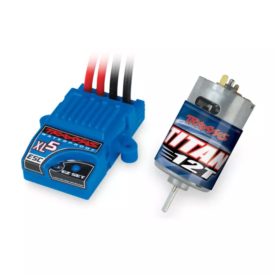 Traxxas Slash 4x4 XL5 inc LED verlichting, batterij en 12v lader (Groen) ( niet meer leverbaar vervangende nummer TRX68154-4GRN )