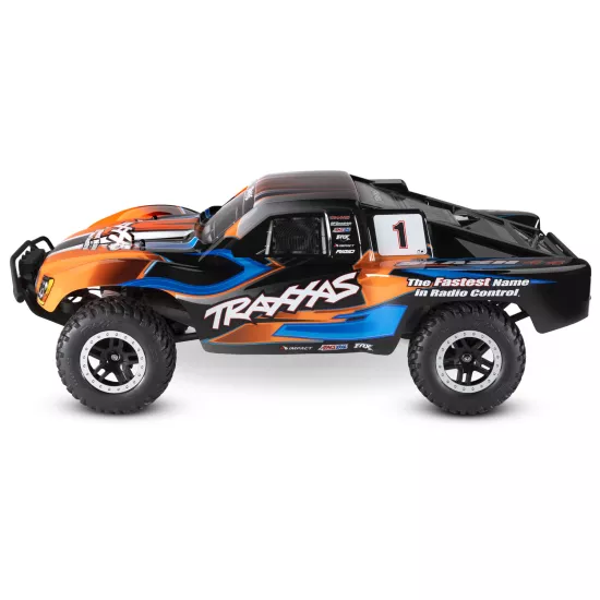 Traxxas Slash 4x4 XL5 inc LED verlichting, batterij en 12v lader (Oranje)