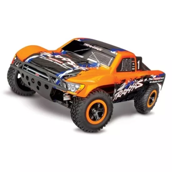 Traxxas Slash vxl 4x4 TQi  oranje zonder batterij en lader