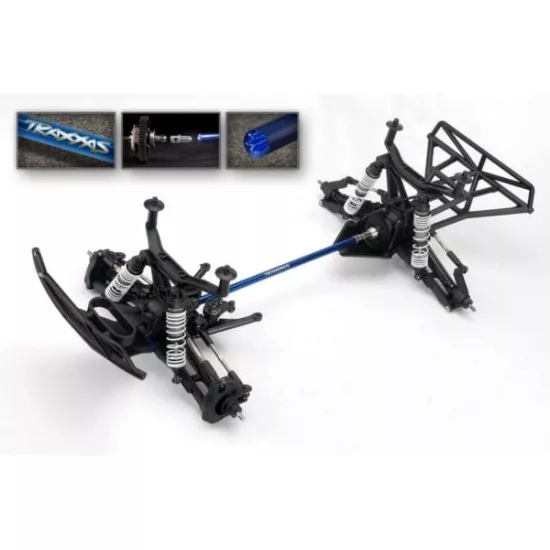Traxxas Slash vxl 4x4 TQi  rood zonder batterij en lader
