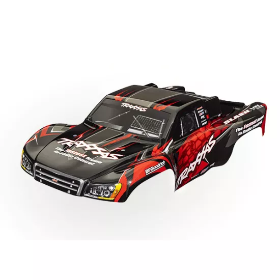 Body, Slash VXL 2WD (also fits Slash 4X4), red (painted, decals applied)