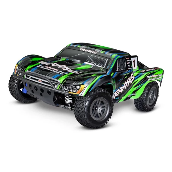 Slash 4X4 Brushless 2s 1/10-schaal 4WD Short Course Truck Groen