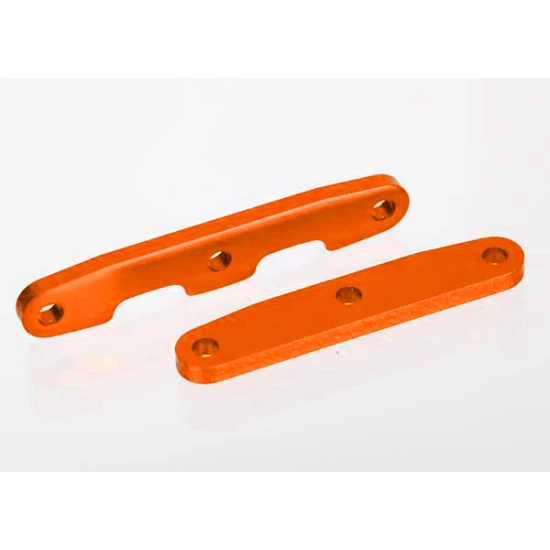Bulkhead tie bars, front & rear, aluminum (orange-anodized)