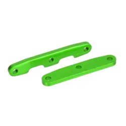 Bulkhead tie bars, voor en achter, aluminium (groen geanodiseerd)
